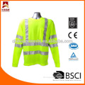 Class3 jersey fabric high visibility t-shirts